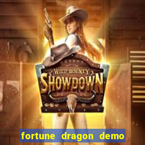 fortune dragon demo ganho certo